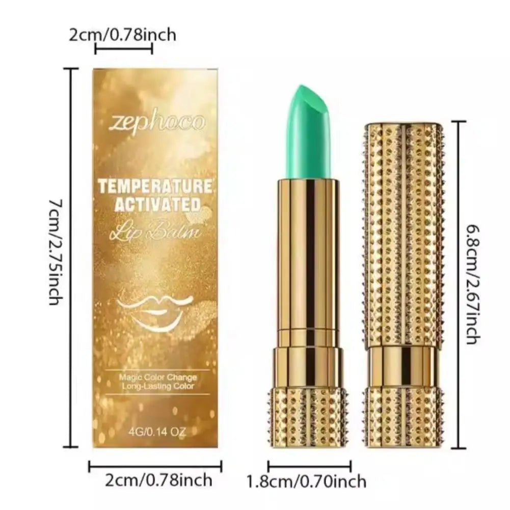 Color Changing Lipstick – Beeswax & Hyaluronic Acid Lip Balm Color Changing Lipstick Zpaxo