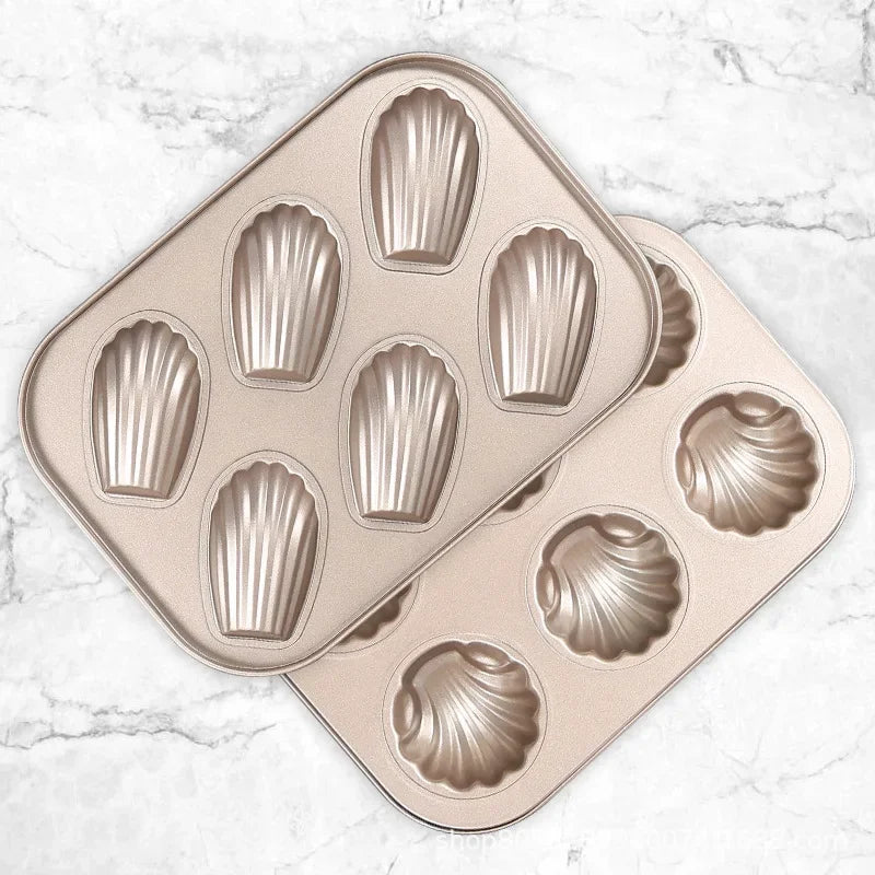 Baking Cake Mold Madeleine Plate Shell Banana Household Accessories Zpaxo