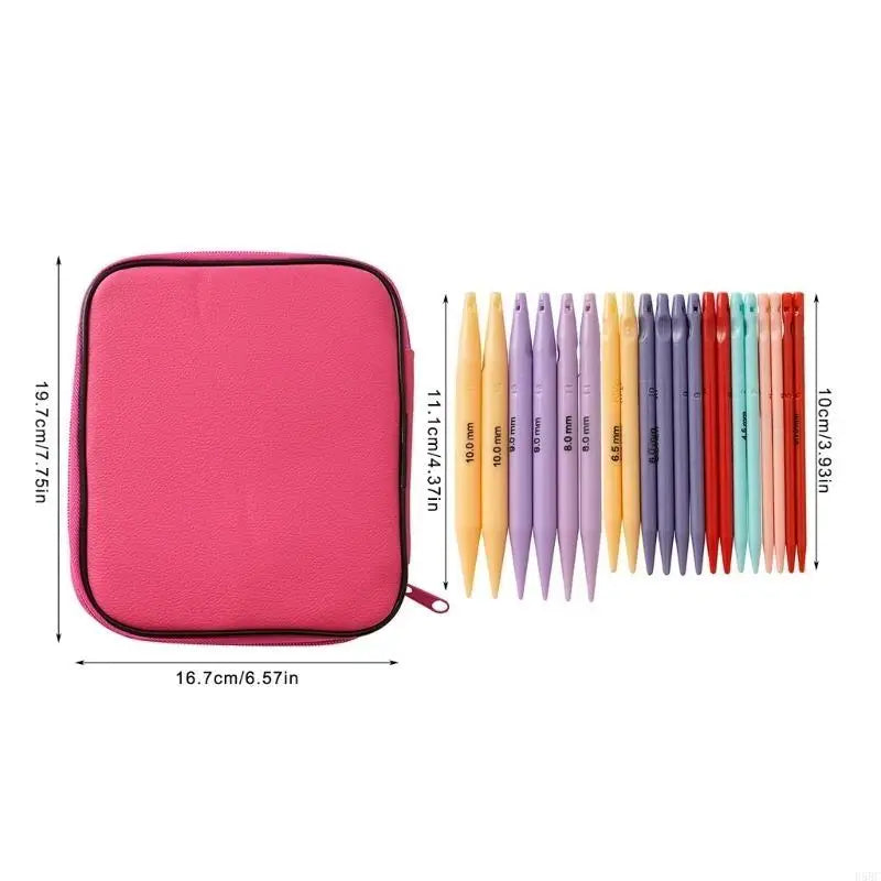 Circular Knitting Needle Case Interchangeable
