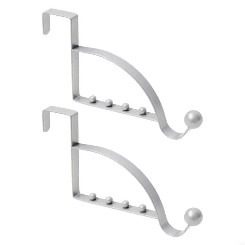 Over The Door Hooks for Hangers Strong Over Door Hook for Hanging Clothes,Towels,Robes,Hats,Bags Scarves and More Zpaxo sandy gray Standard Edition CN