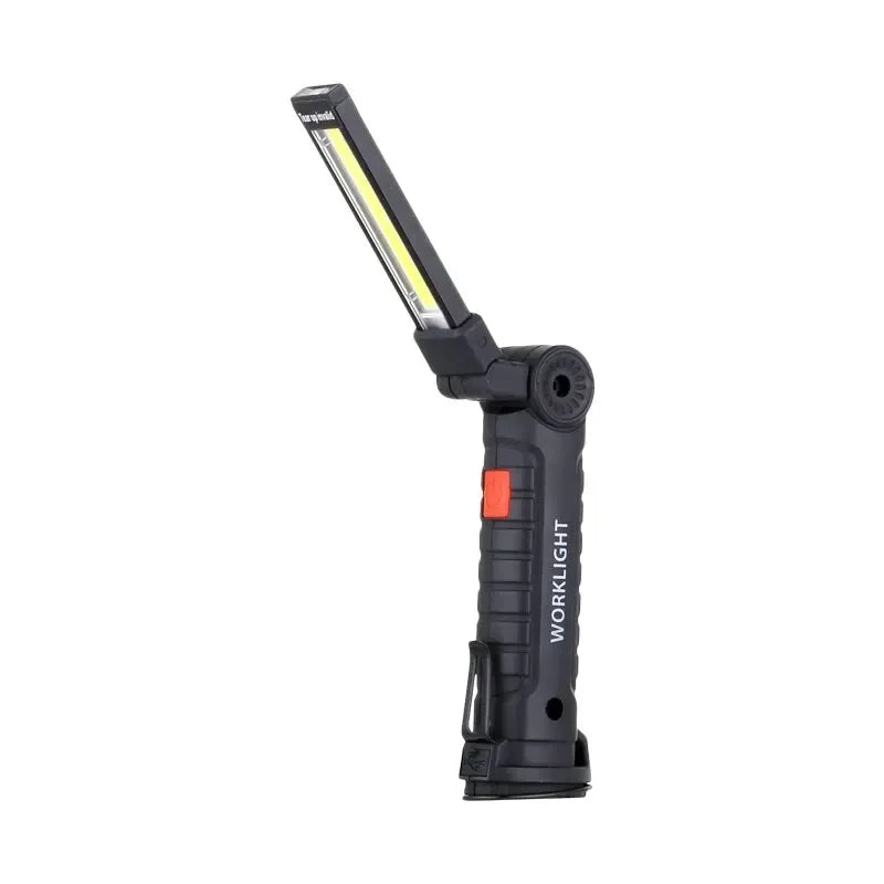 Rechargeable LED Work Light – Magnetic Base & 360° Rotation