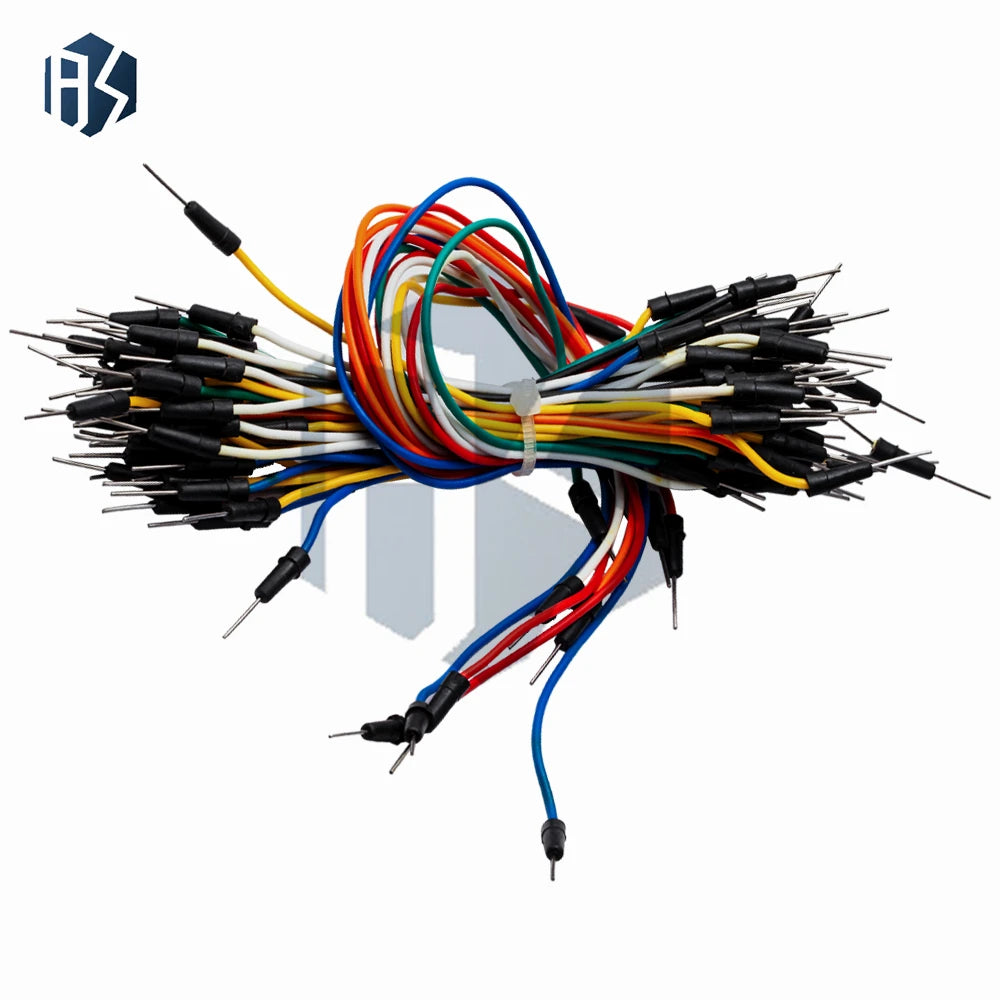 Male-to-male Flexible Jumper Wires Breadboard Cables Arduino Zpaxo