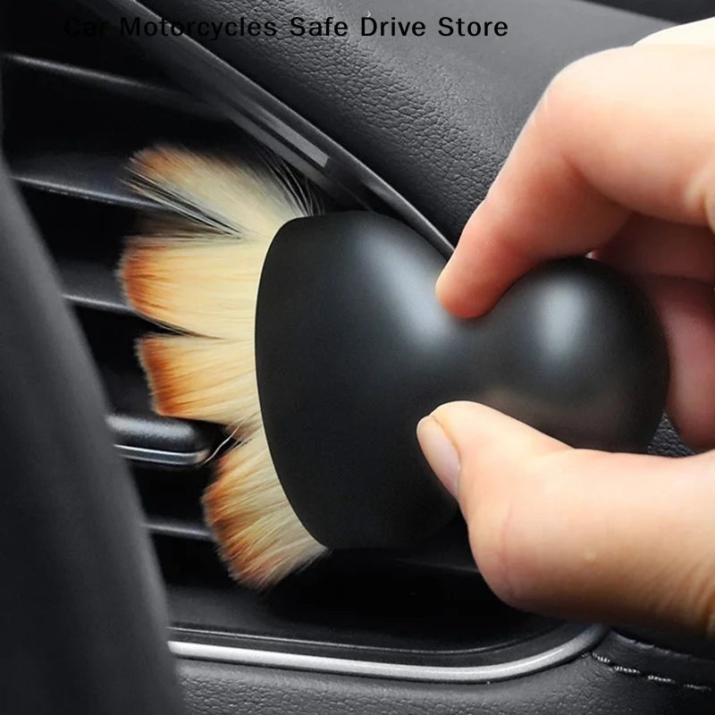 Ultra Soft Car Interior Cleaning Brush Curved Design Dust Sweeping