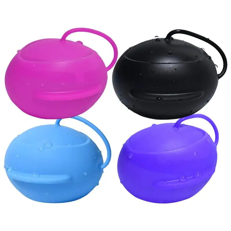 Refillable Water Balls Self-Sealing Silicone Quick Fill Water Balloons Refillable Outdoor Water Toys Water Bombs Balls For Beach Zpaxo