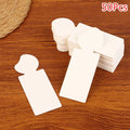 ▶50/100Pcs Perfume Test Strips Pracctical Premium Creative Blank Incense Paper 6mm Thick Perfume-Blotter Incense Testing Paper Zpaxo 50Pcs
