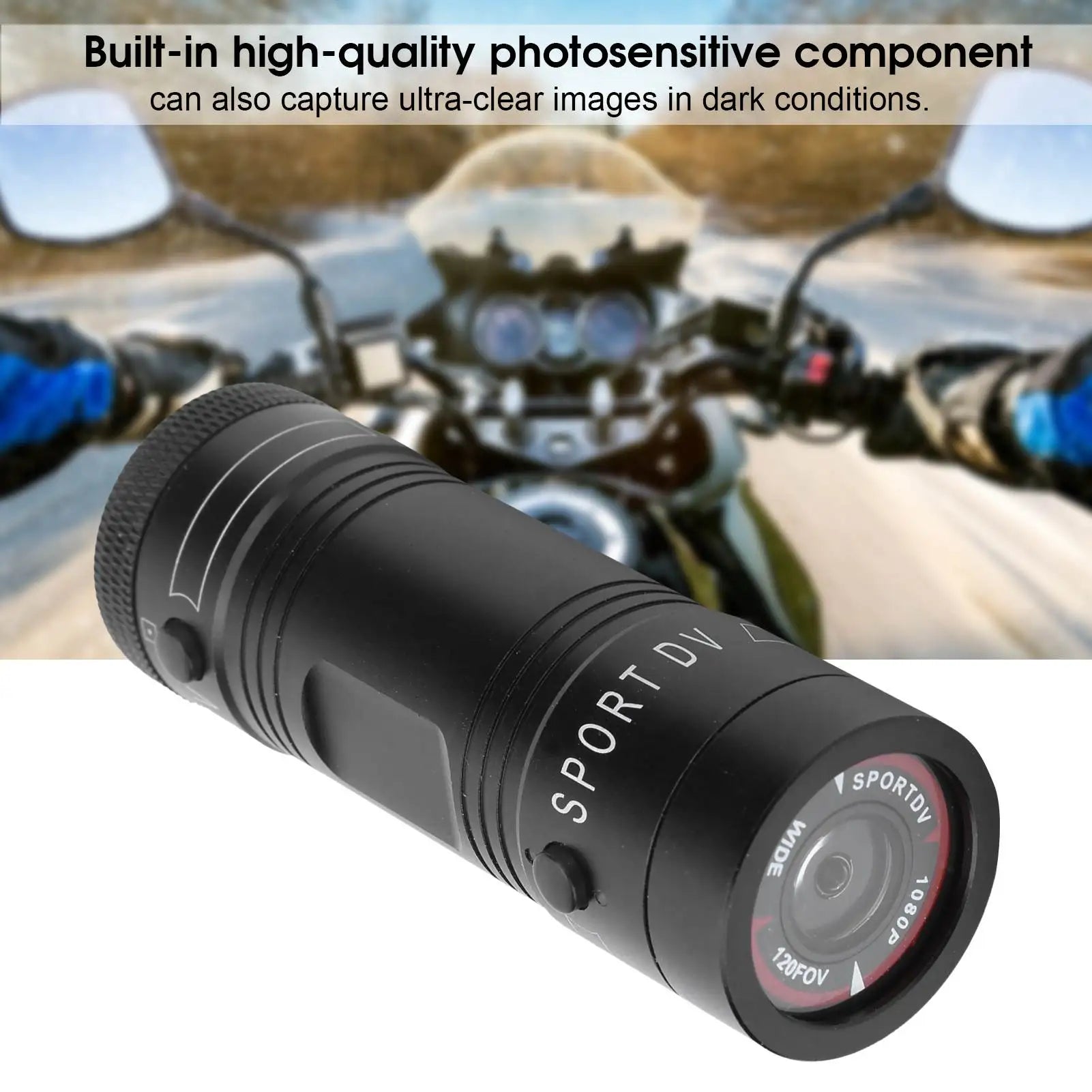 1080P Definition Outdoor Sport DVR Video Camera Car Motorcycle Bike