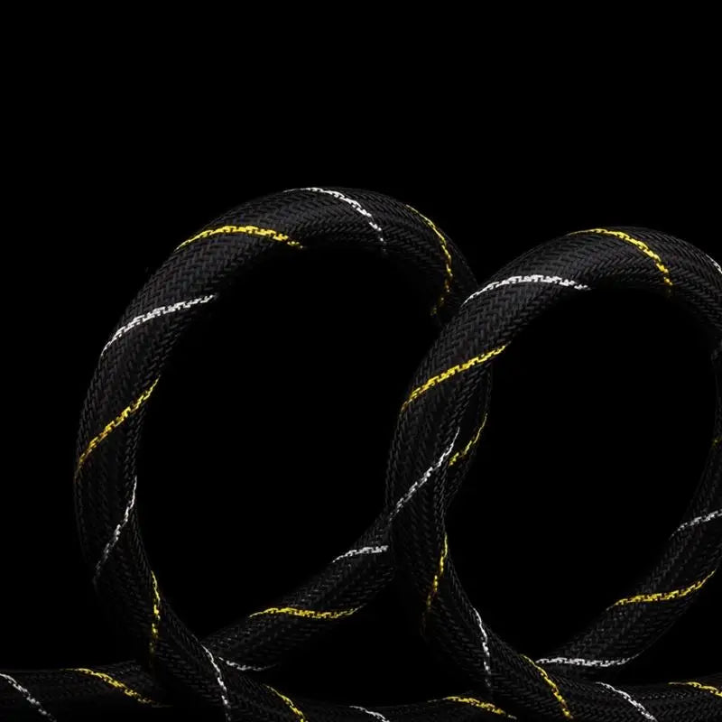 652F Enhances Conductivity Power Cord with Reinforced Cotton Plaited Sheath Easy to Carry Cable for Player & Amplifier Zpaxo 0.5 meters CN