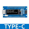 Nano V3.0 Development Board ATmega328P CH340C 0.91''white OLED Display 128*32 For Arduino Nano V3.0 MINI USB Zpaxo TYPE-C