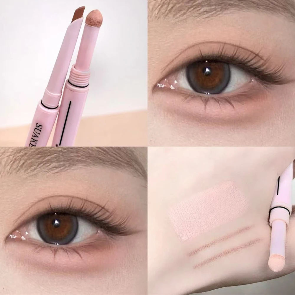 Machete-shape 1 Lying Silkworm Eyeliner Pencil Diamond Glitter Matte Zpaxo 01