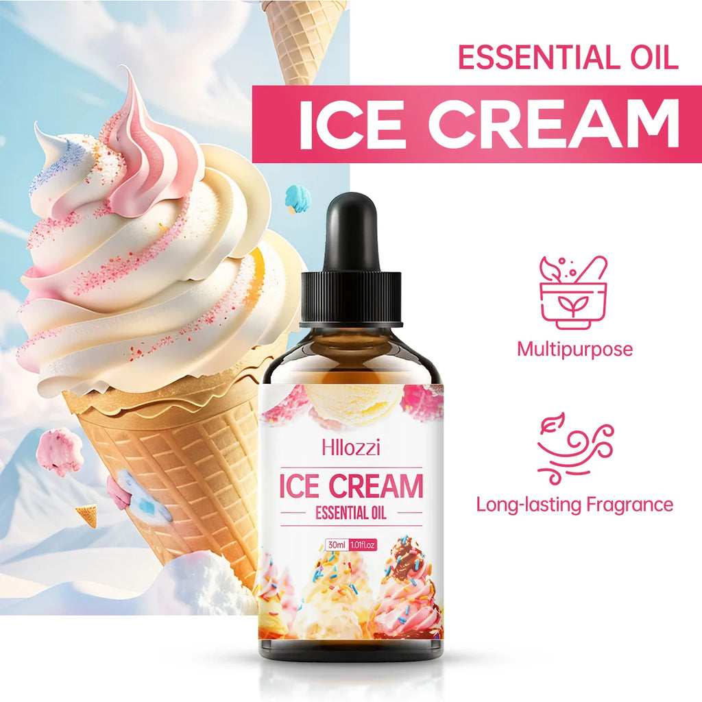 Ice Cream Essential Oil Multi-functional That Can Care Skin Hair Zpaxo