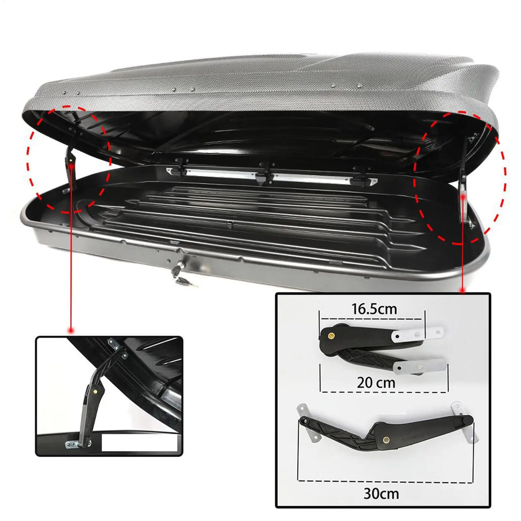 Car Roof Box Lid Shock-proof Support Arm Auto Rooftop Shock Absorb