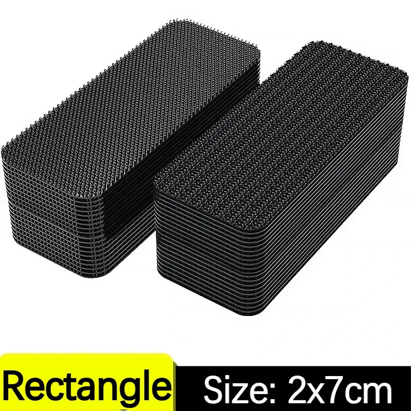 Super Strong Sewing Double-sided Tape Very Strong Adhesive Velcros Scratch Attaches Cable Organizer DIY Carpet Fasteners Auto Zpaxo Rectangle- 20x70mm 100mm