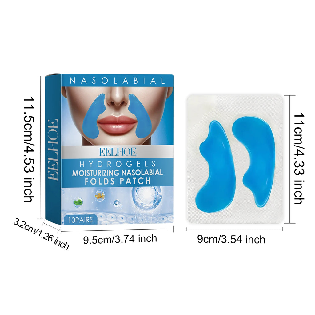 Nasolabial Fold Gel Patches – Anti-Wrinkle & Firming | Eelhoe Anti-Wrinkle Face Patches Zpaxo