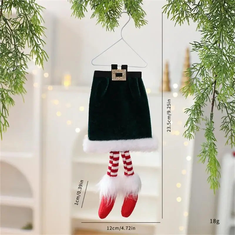 Funny Substitute Legs Fabric Decoration Thin Christmas Indoor Firepit