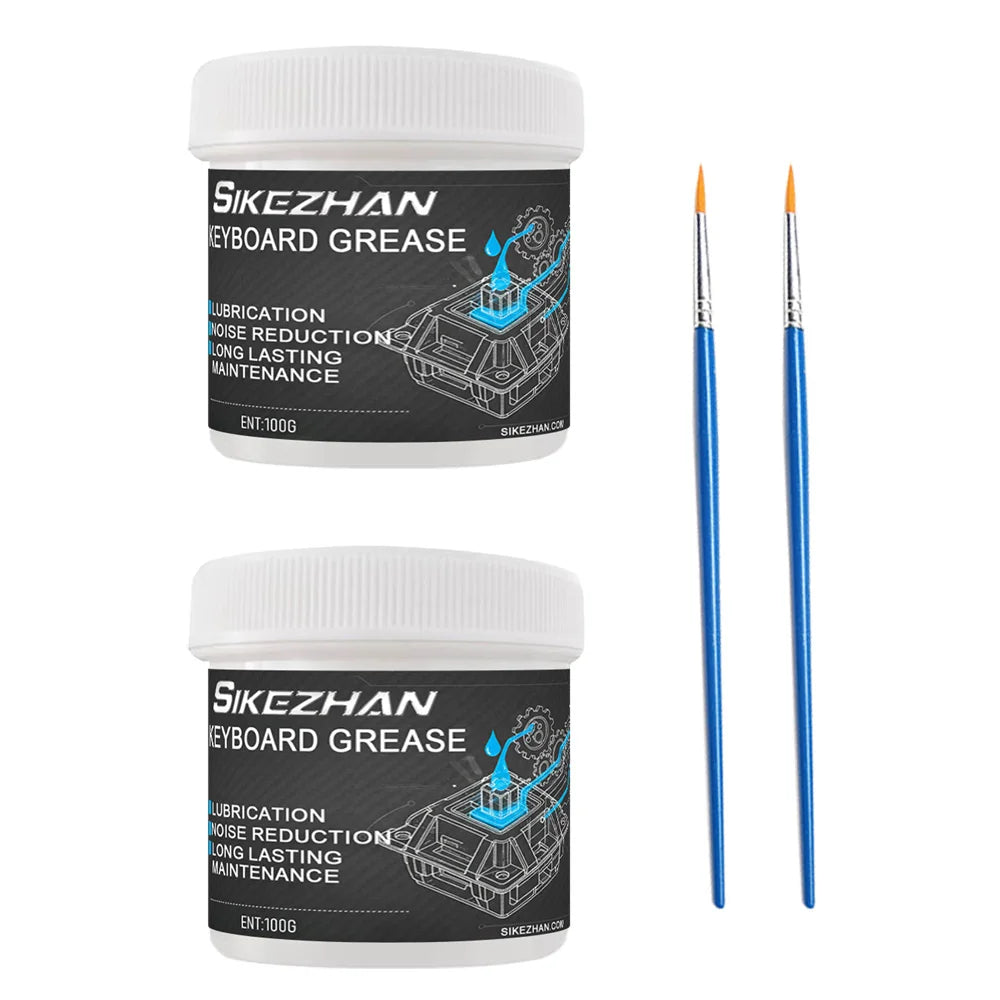 Keyboard Lube Switch Lube Grease Oil 100/200g for Mechanical Keycap Keyboard Stabilizer Lubricant Switche Axes Positioning Axes Zpaxo 200g