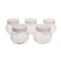 Pumpkin Jar Transparent Plastic Lid Candy Cookies Grain Tea Seasoning