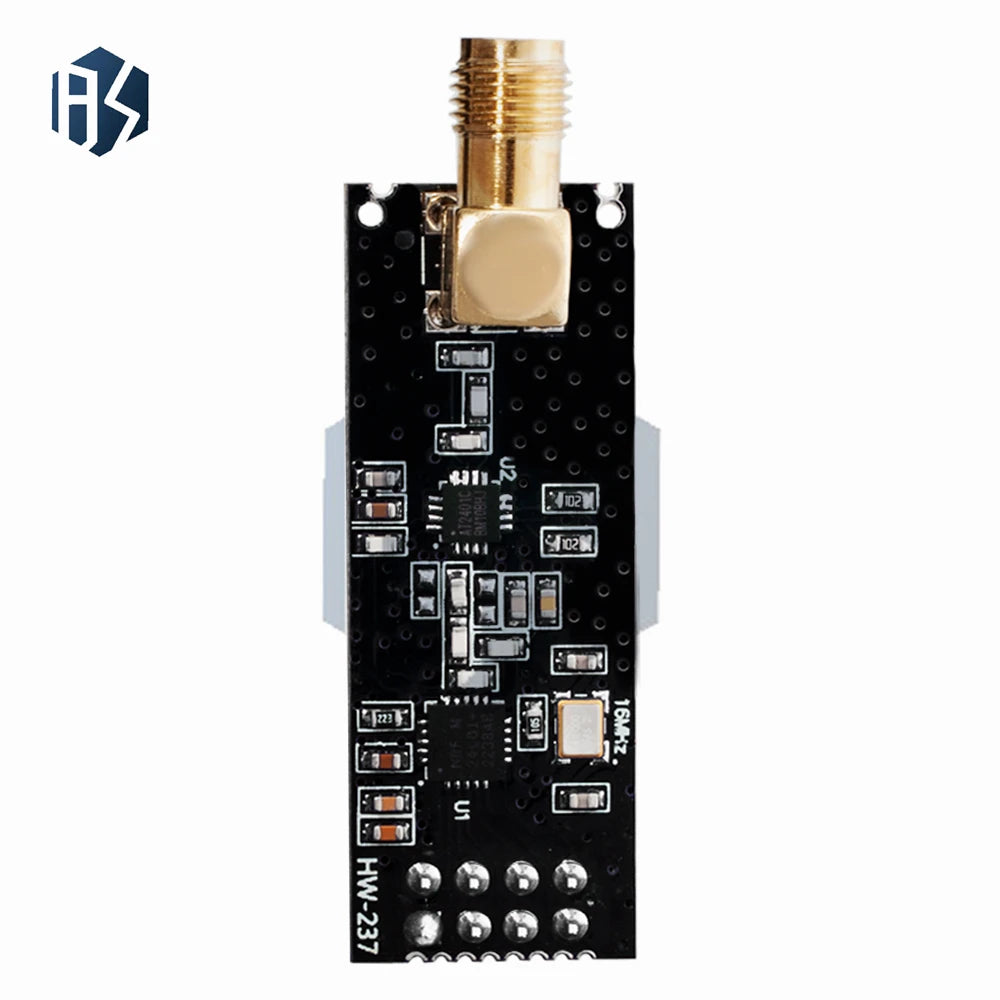 NRF24L01+PA+LNA Wireless Module with Antenna 1000 Meters Long Distance FZ0410 Adapter plate Board for 8Pin NRF24L01 Wireless Zpaxo