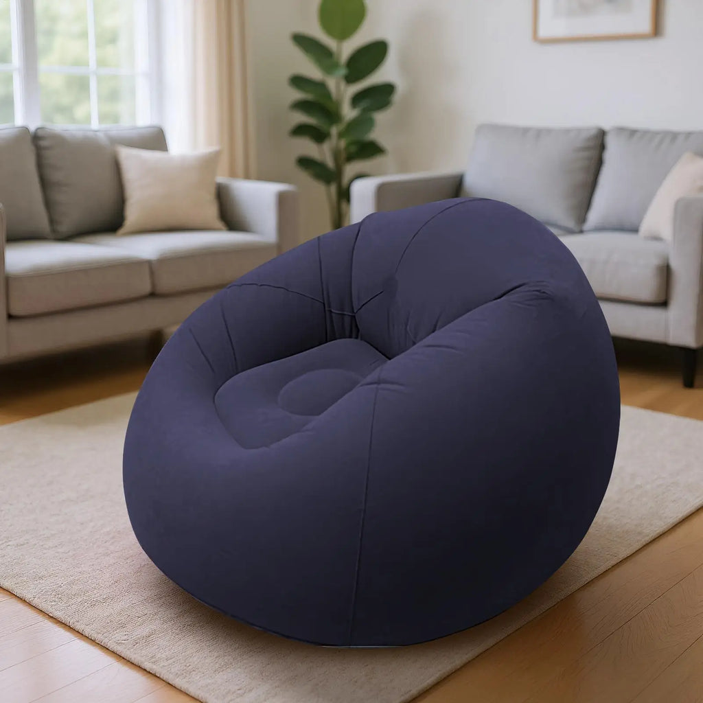 Inflatable Lazy Sofa Air Chair – Portable Beach & Camping Seat Inflatable Lounge Chair Zpaxo