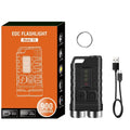 ESMARTER Mini LED Keychain Flashlight – USB-C Rechargeable Torch