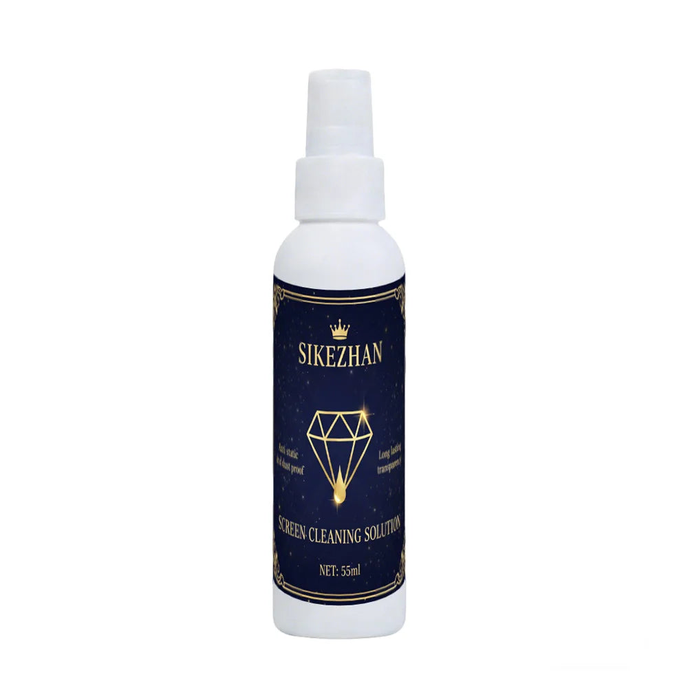 Universal Screen Cleaner Spray Kit with Polishing Cloth for Computer Laptop Monitor TV Phone LCD LED Dust Fingerprint Remover Zpaxo detergent