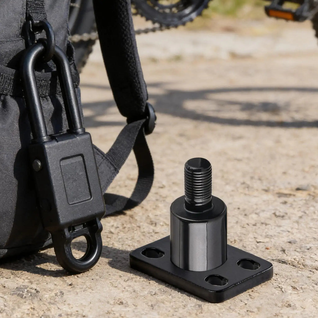 Bike Hitch Trailer Bicycle Towing Coupler Connector Home Garage Road