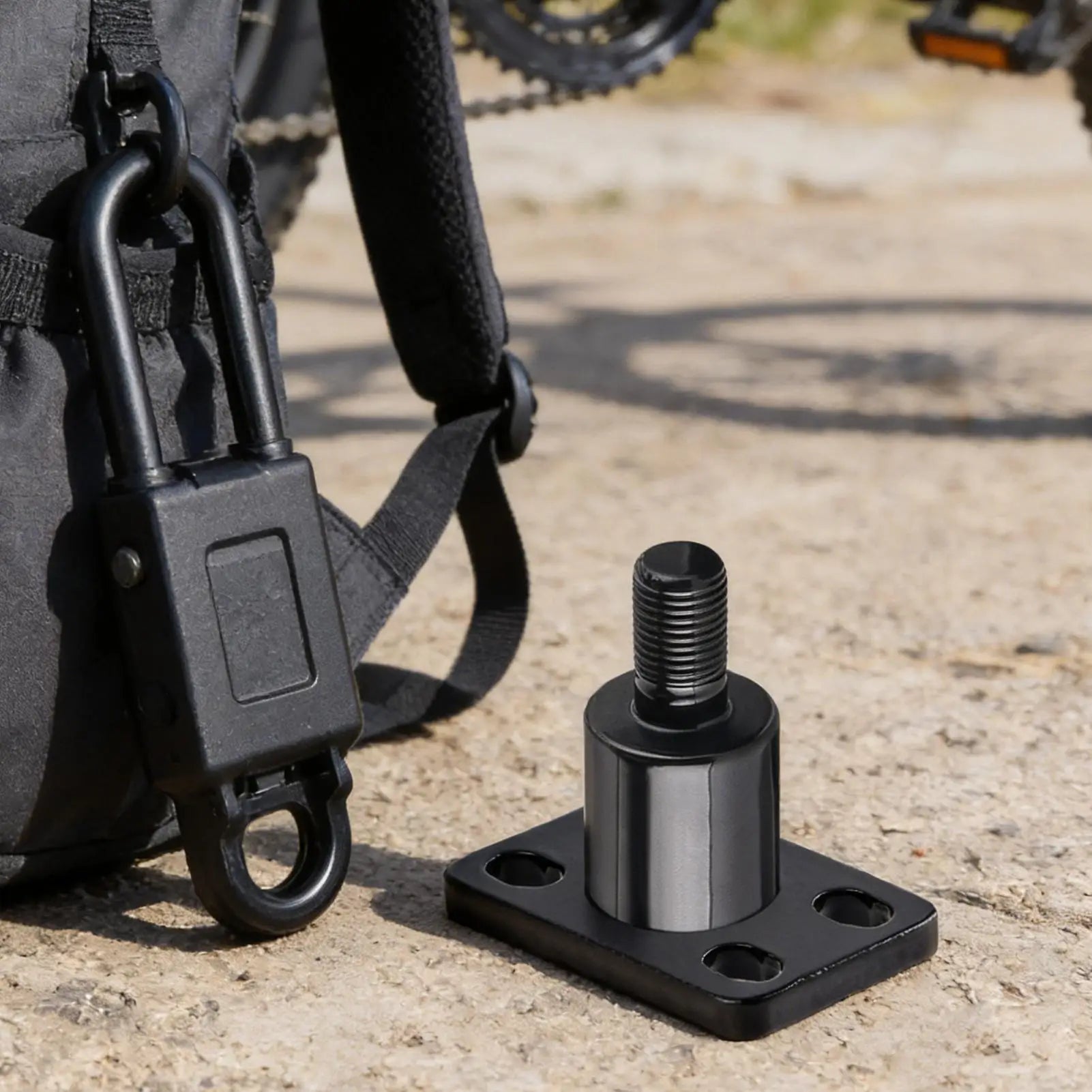Bike Hitch Trailer Bicycle Towing Coupler Connector Home Garage Road