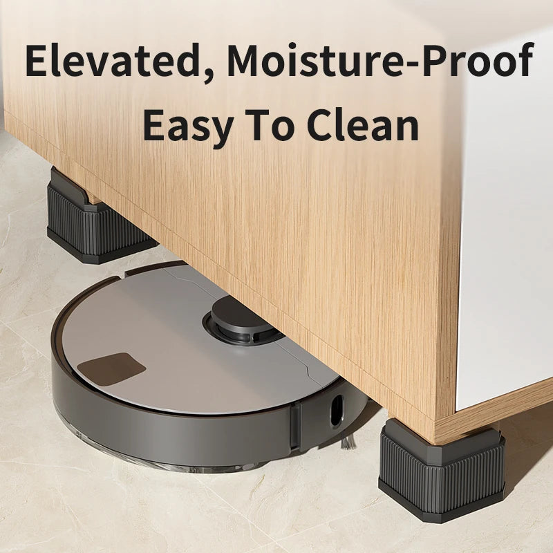 Multi-purpose Round Furniture Risers Non-slip Quiet Moisture-proof
