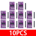 CS1238 24-Bit High-Precision ADC Module - Dual-Channel Load Cell Amplifier with Integrated TL431 Voltage Reference for Weighing Zpaxo 10PCS
