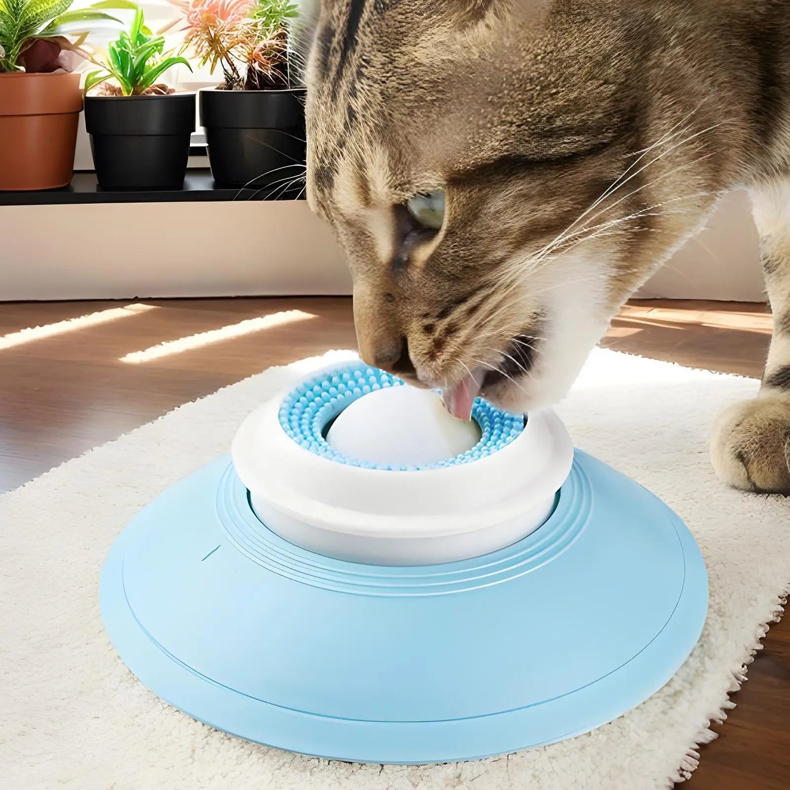 Dog Lick Toy Dog Licking Treat Slow Feeder Anti-Choking Pet Enrichment Toys for Bathing Grooming and Training Zpaxo