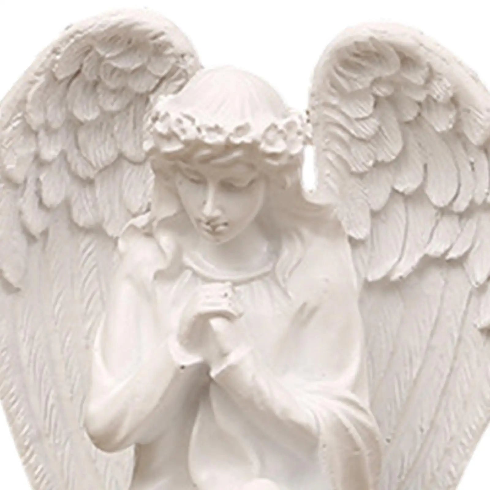 Praying Angel Resin Figurine – Home, Garden & Memorial Statue Angel Resin Figurine Zpaxo
