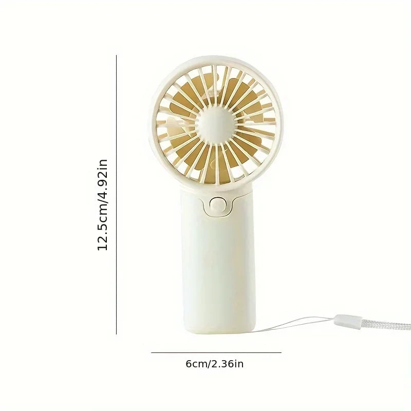 Protable Mini Fan Convenient Creative Small Handheld Pocket Hand-held
