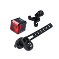 Bicycle Taillights USB Charging Intelligent Sensing Brake Lights Mountain Road Bike Safety Night Riding High Brightness Warning Zpaxo black