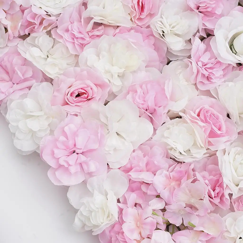 Silk Artificial Flower Panel Wall Hanging Wedding Decor 40x60cm Zpaxo