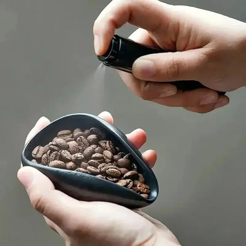 1pc 10ml Rotary Handheld Anti-Static Coffee Bean Spray Bottle for Precision Grinding, Ideal for Coffee Lovers Zpaxo