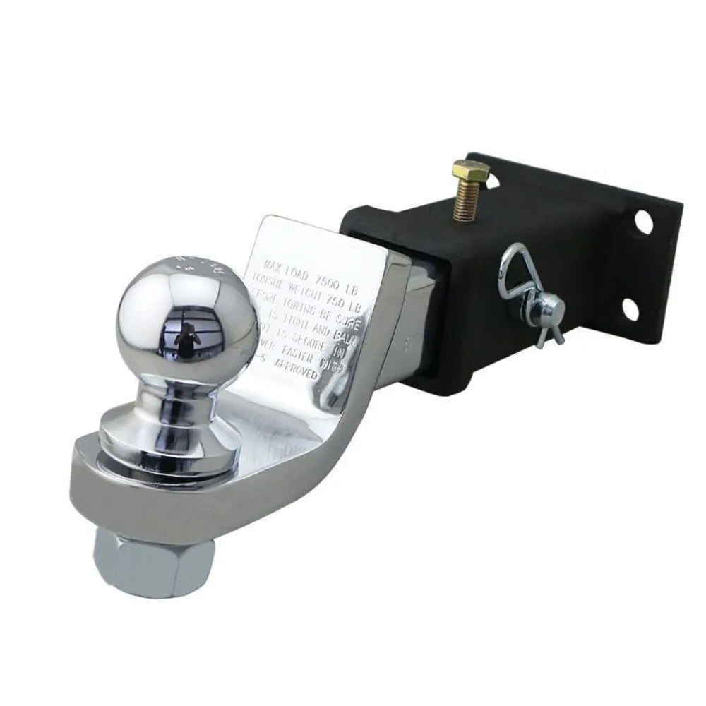 Square Mouth Trailer Hook Ball Joint Rear Bar Mount Modified Rogue Zpaxo B