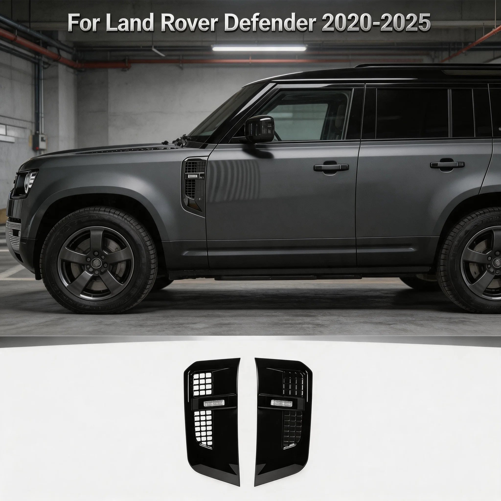 Land Rover Defender L663 Urban Air Intake Side Vents Pair 2020–2026