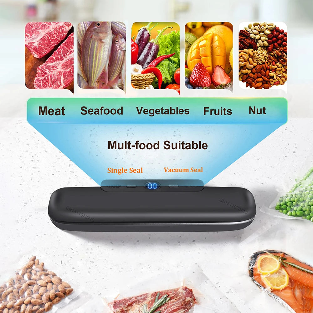 Vacuum Sealer Food Packaging Sealing Machine Household Automatic