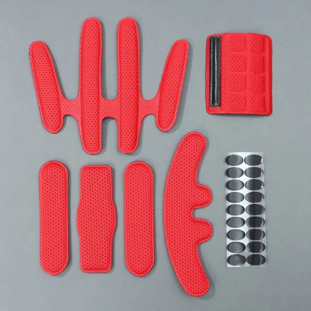 Easy Washable Helmet Padding Kits Quick-drying Sponge Helmet Inner Padding Stability Comfort for 1 Set Zpaxo
