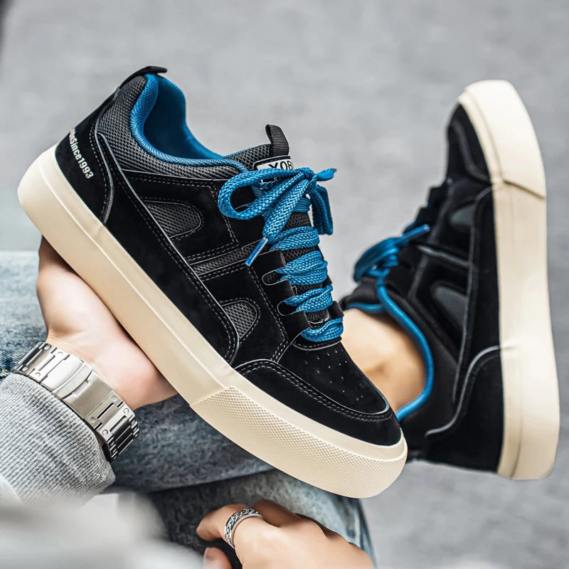 Men's Casual Sneakers Luxury Trainer Shoes Breathable Race Running