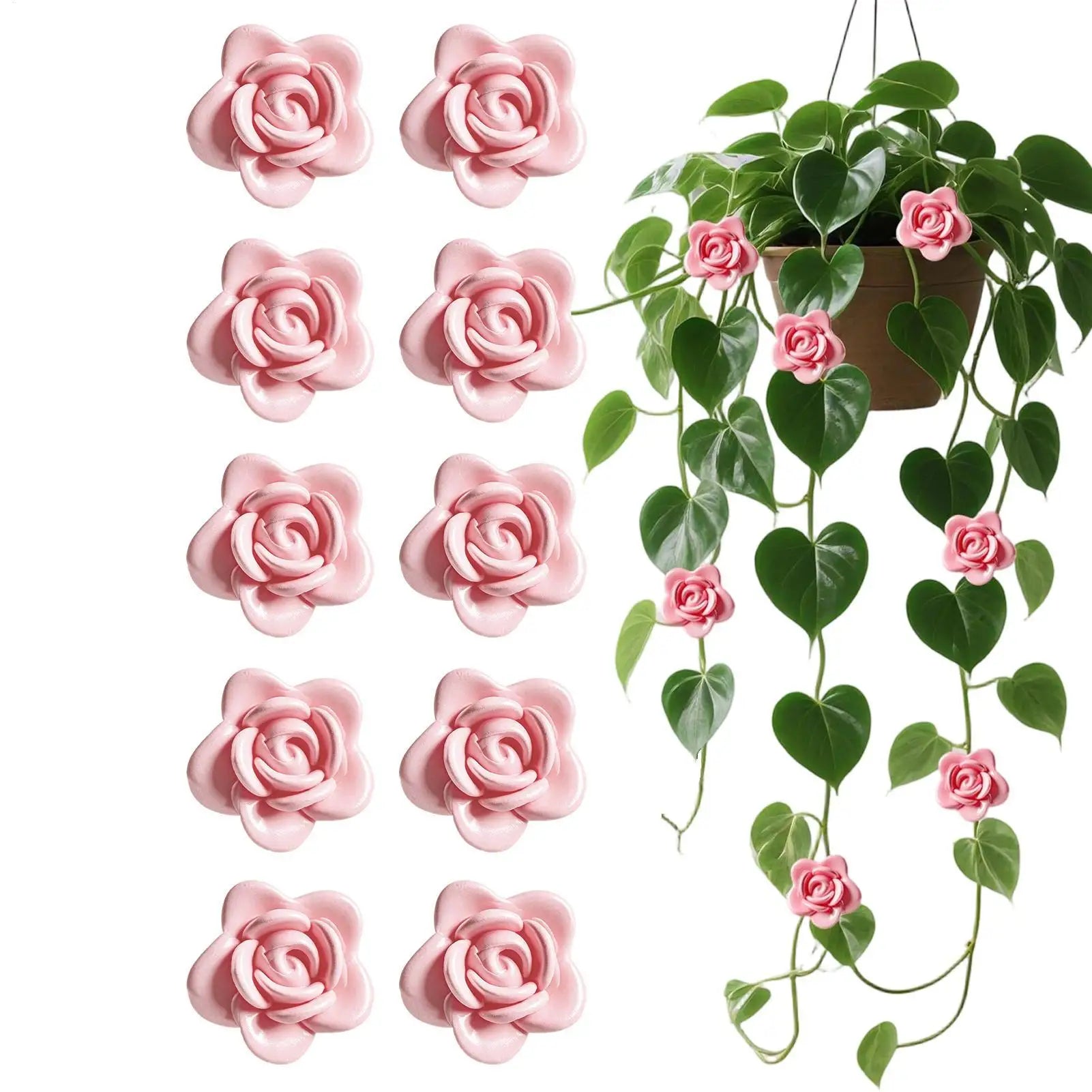 10-Pack Self-Adhesive Plant Climbing Wall Clips for Vines Plant Climbing Clips Zpaxo