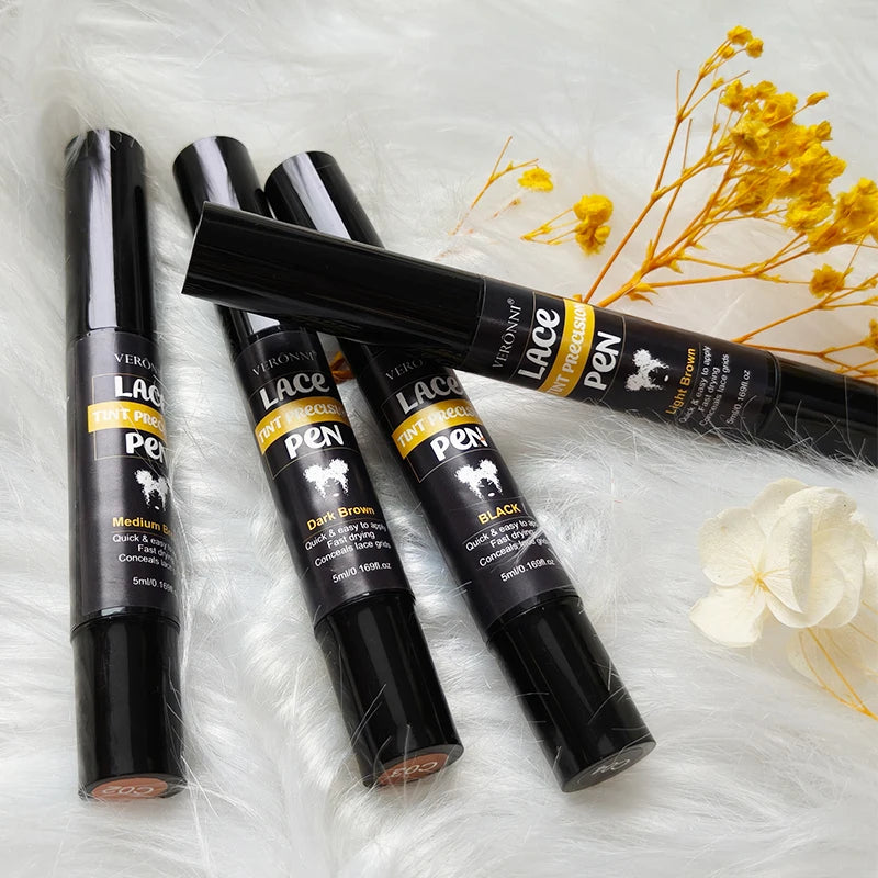 Precision Lace Parting Pen for Wigs-Precision Tinting,Long-Lasting Natural Seamless Hairline Hold for Flawless Wig Application Zpaxo