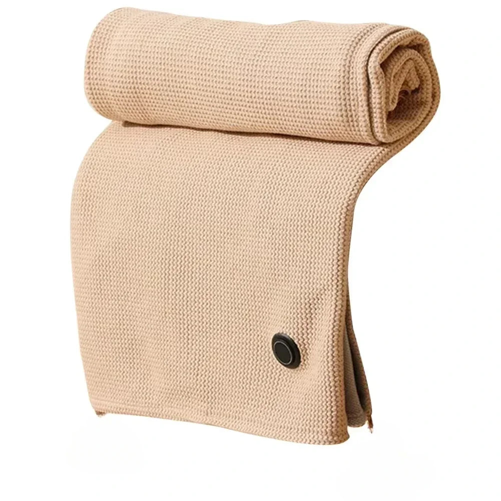 USB Electric Heated Blanket – 3 Heat Levels, Wearable & Washable Heated Blanket Zpaxo Champagne 150X80CM