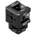 652F Three Head Hot Shoe Adapter Lightweight Extend Microphone LED Fill Light Monitor Zpaxo CN
