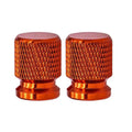 Anodized Aluminum Tire Valve Stem Caps – Universal 2-Pack