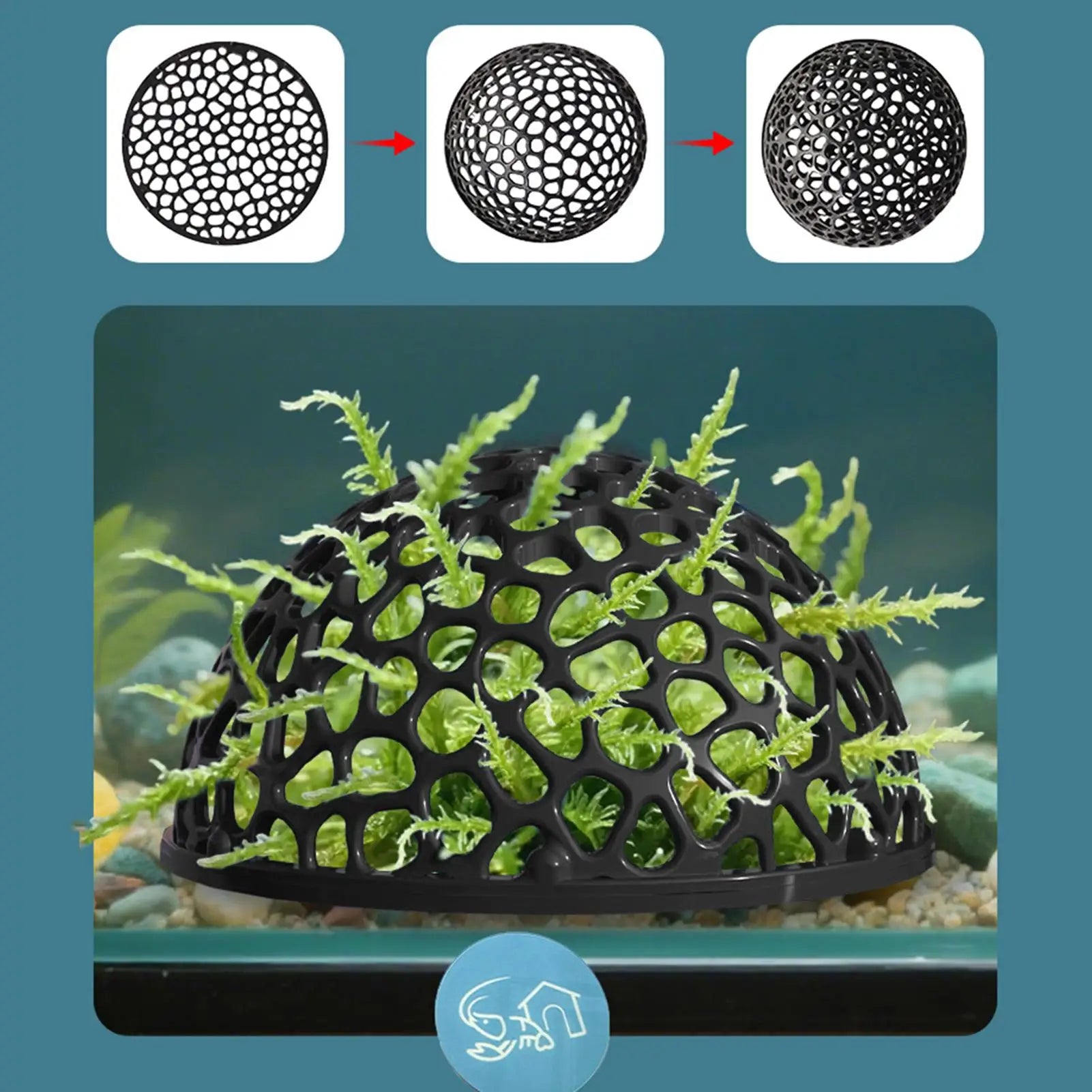 Aquarium Shrimp Hide Small Fish Breeding Hiding Tools Supplies Hollow