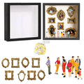 Personalized DIY Photo Family Memory Display Case Frame Mini Museum Zpaxo A