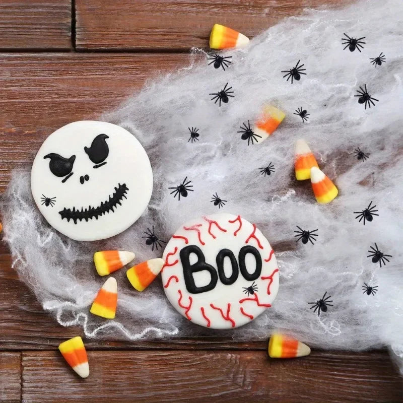 Wholesale Mini Fake Black Spiders Halloween Decoration Horror Spider DIY Party Haunted House Prop Lifelike Insects Tricky Toys Zpaxo