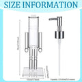 Nutcracker Soap Dispenser Refillable Shampoo Pump Christmas Hand