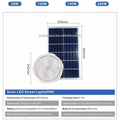 300W Solar Lights 1000Lumen Outdoor Indoor Home Intelligent LED Zpaxo 50W-White China Mainland