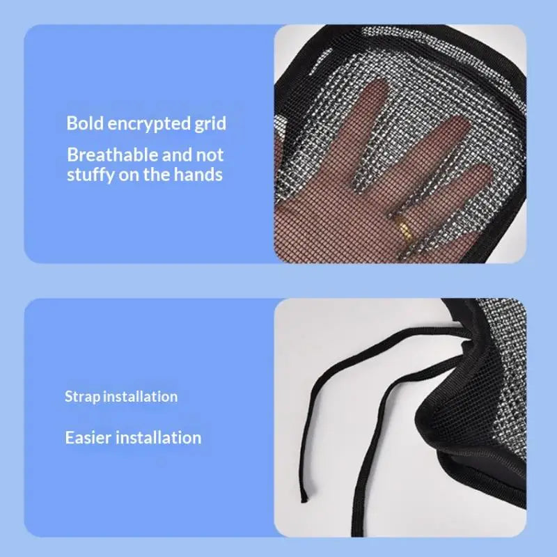 Motorcycle Handlebar Muffs – Breathable Waterproof Summer Gloves
